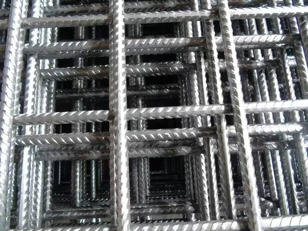 Reinforcing Mesh Panel | Deformed Rebar Welded Wire Mesh Sheet For Concrete Construction Floor & Foundation