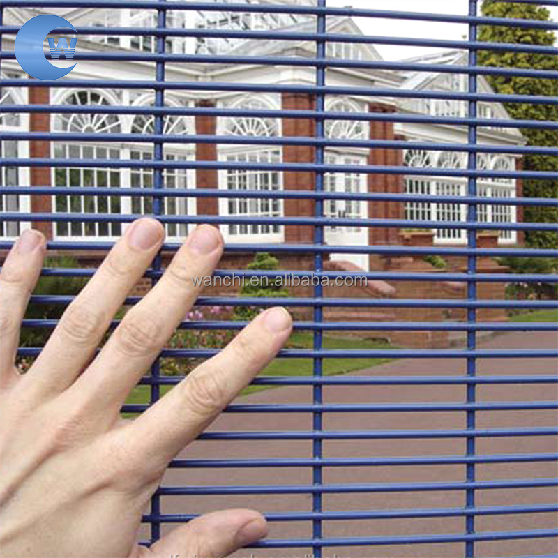 Security Welded Fence Panels | Anti-Climb Galvanized & PVC Coated Welded Wire Mesh Security Fence For Perimeter Protection